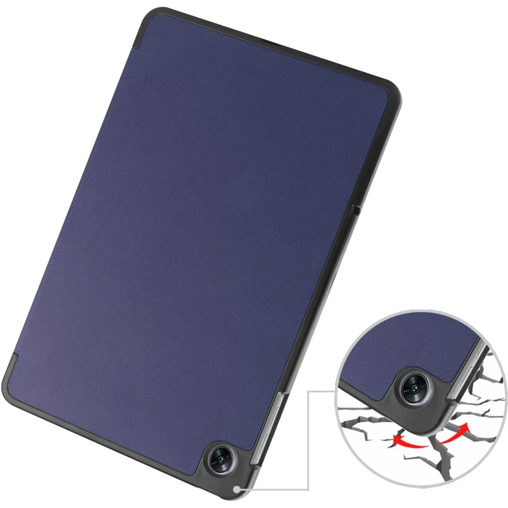 Etui Bizon Case Tab Croc do OPPO Pad Air granatowe