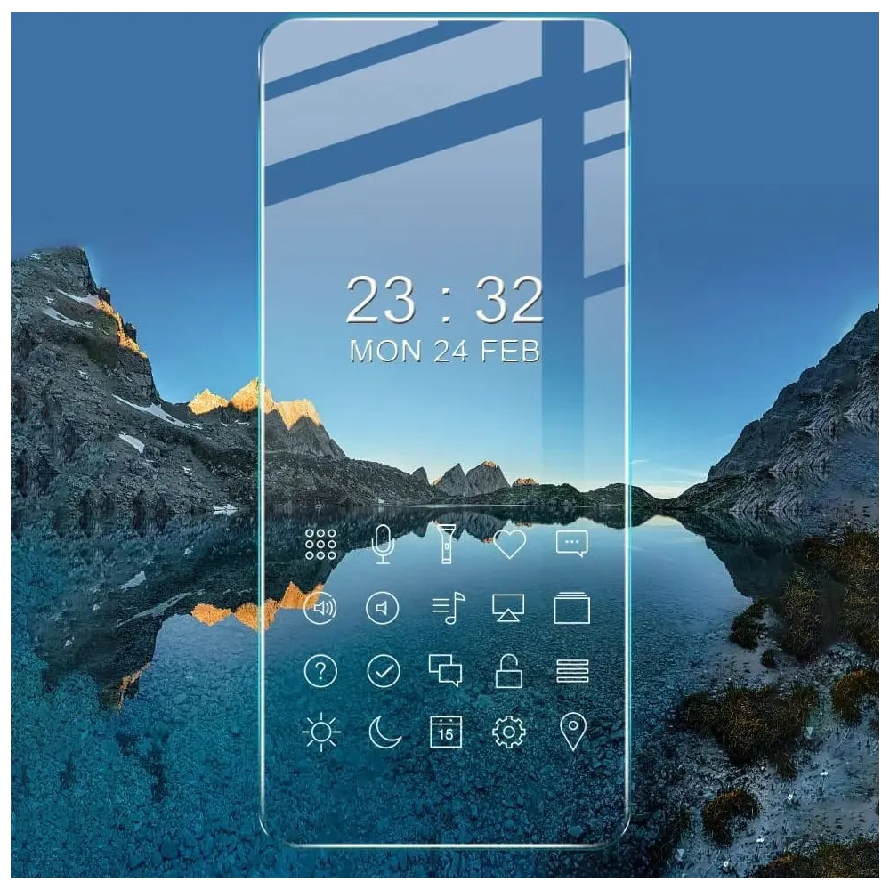 Szkło hartowane Bizon Glass Clear do Oppo Reno 4 Lite / Oppo Reno 5 / Realme 8 / Realme 8 Pro