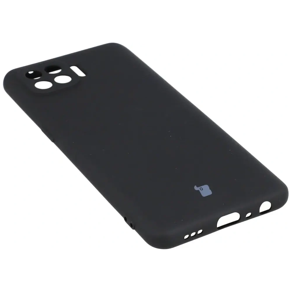 Etui Bizon Case Silicone do Oppo Reno 4 Lite czarne