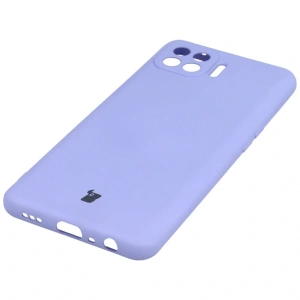 Etui Bizon Case Silicone do Oppo Reno 4 Lite jasnofioletowe