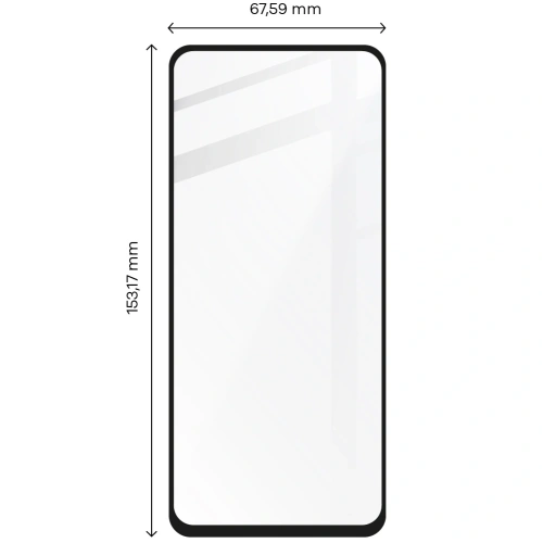 Kup Szkło hartowane Bizon Glass Edge do Oppo Reno 6 5G czarne - BIZ650 - {ean13} - Sklep Home Screen