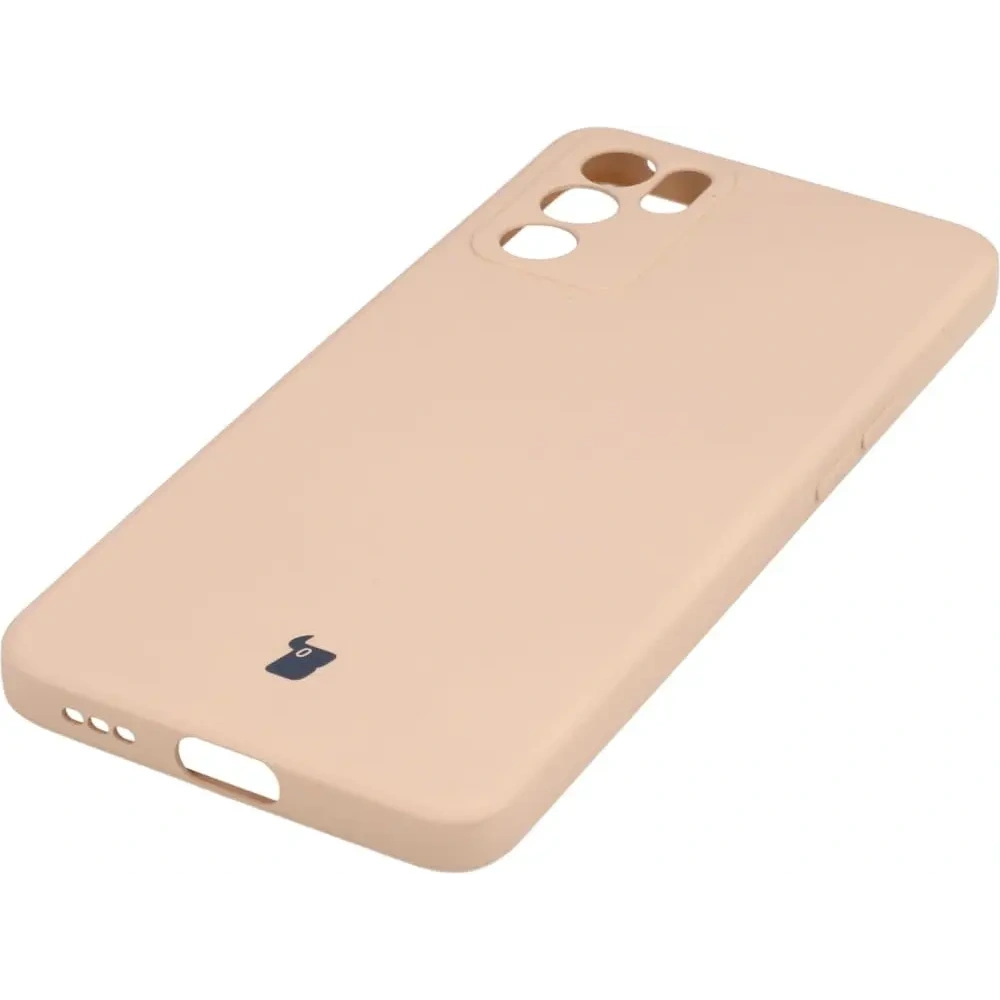 Etui Bizon Case Silicone do Oppo Reno 6 5G jasnoróżowe