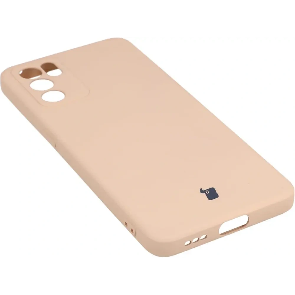 Etui Bizon Case Silicone do Oppo Reno 6 5G jasnoróżowe