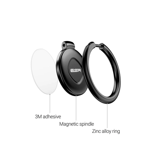 Buy ESR Magnetic Phone Ring Black - ESR025BLK - {ean13} - Home Screen Store Europe