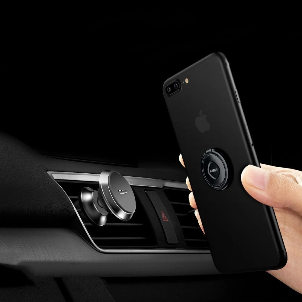 Uchwyt na palec ESR Magnetic Phone Ring Black