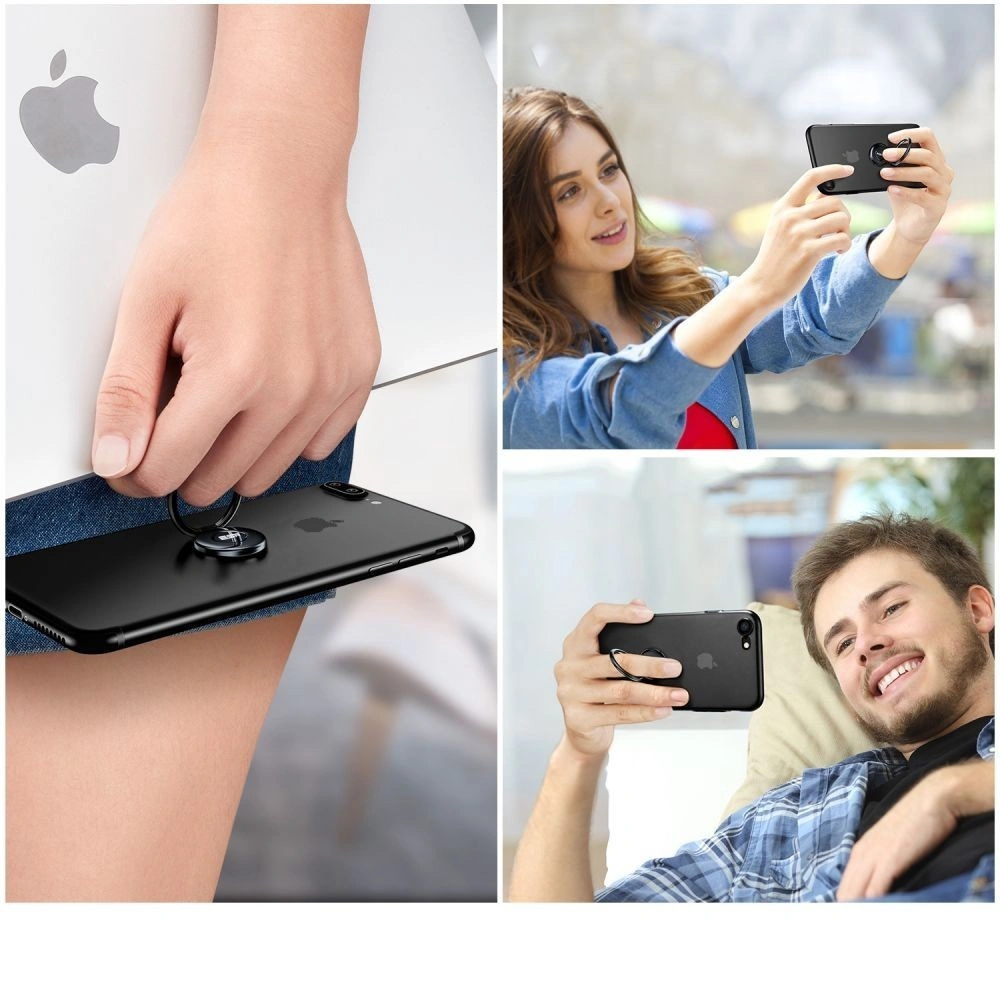 Uchwyt na palec ESR Magnetic Phone Ring Black