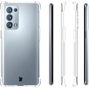 Kup Etui + 2x folia Bizon Case Clear Pack do Oppo Reno 6 Pro 5G przezroczyste - BIZ654 - {ean13} - Sklep Home Screen