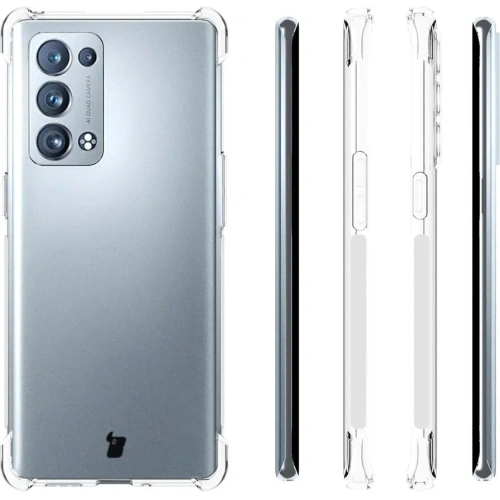 Kup Etui + 2x folia Bizon Case Clear Pack do Oppo Reno 6 Pro 5G przezroczyste - BIZ654 - {ean13} - Sklep Home Screen