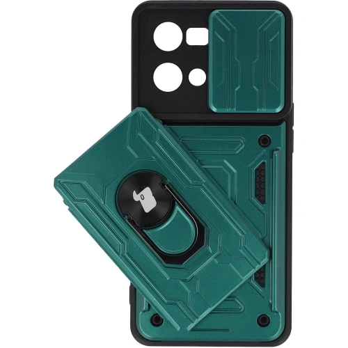 Kup Bizon Case Camshield Kartensteckplatz Ring Oppo Reno 7 4G grün - BIZ657 - {ean13} - Sklep Home Screen