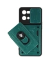 Buy Bizon Case Camshield Card Slot Ring Oppo Reno 7 4G green - BIZ657 - {ean13} - Home Screen Store Europe