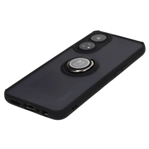 Buy Bizon Case Hybrid Ring Oppo Reno8 T smoky with a black frame - BIZ665 - {ean13} - Home Screen Store Europe