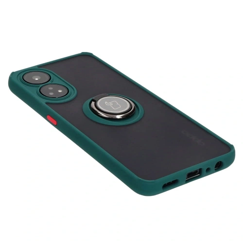 Kup Bizon Case Hybrid Gyűrű Oppo Reno8 T füstös színben, sötétzöld kerettel - BIZ667 - {ean13} - Sklep Home Screen