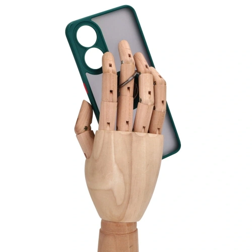 Kup Bizon Case Hybrid Gyűrű Oppo Reno8 T füstös színben, sötétzöld kerettel - BIZ667 - {ean13} - Sklep Home Screen