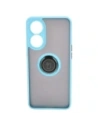 Kup Pouzdro s úchopem na prst Bizon Case Hybrid Ring pro Oppo Reno8 T kouřové s světle modrým rámečkem. - BIZ668 - {ean13} - Sklep Home Screen