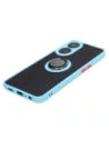 Kup Pouzdro s úchopem na prst Bizon Case Hybrid Ring pro Oppo Reno8 T kouřové s světle modrým rámečkem. - BIZ668 - {ean13} - Sklep Home Screen