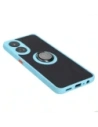 Kup Pouzdro s úchopem na prst Bizon Case Hybrid Ring pro Oppo Reno8 T kouřové s světle modrým rámečkem. - BIZ668 - {ean13} - Sklep Home Screen