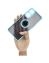 Kup Pouzdro s úchopem na prst Bizon Case Hybrid Ring pro Oppo Reno8 T kouřové s světle modrým rámečkem. - BIZ668 - {ean13} - Sklep Home Screen