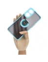 Kup Pouzdro s úchopem na prst Bizon Case Hybrid Ring pro Oppo Reno8 T kouřové s světle modrým rámečkem. - BIZ668 - {ean13} - Sklep Home Screen