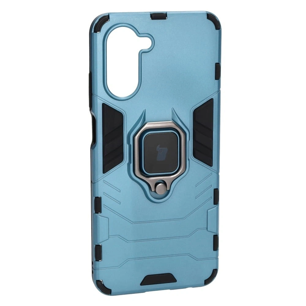 Etui Bizon Case Armor Ring do Realme 10 4G niebieskie