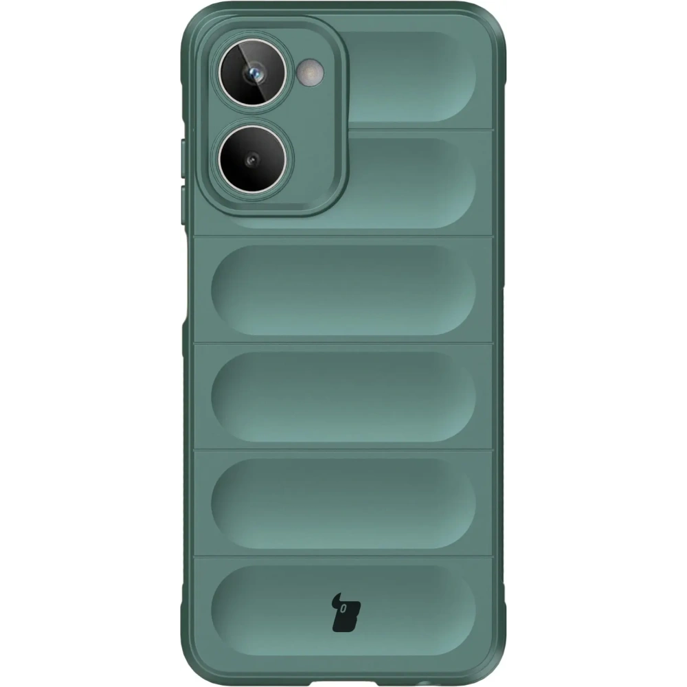 Pancerne etui Bizon Case Tur do Realme 10 ciemnozielone