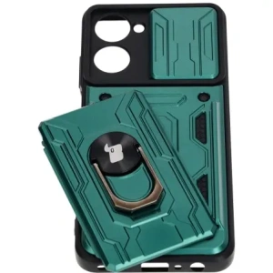 Kup Bizon Caz Camshield Slot pentru Card Ring Realme 10 4G verde - BIZ672 - {ean13} - Sklep Home Screen