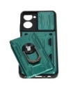 Kup Etui Bizon Case Camshield Card Slot Ring do Realme 10 4G zielone - BIZ672 - {ean13} - Sklep Home Screen