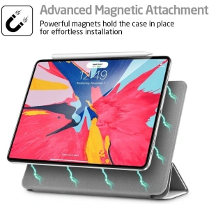 Kup Etui ESR Magnetic Yippee Apple iPad Pro 12.9 2018 (3. generacji) Grey - ESR031GRY - {ean13} - Sklep Home Screen