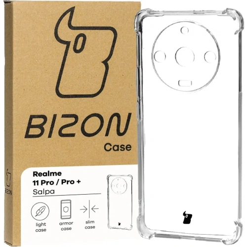 Kup Bizon Caz Salpa Realme 11 Pro / 11 Pro+ transparent - BIZ678 - {ean13} - Sklep Home Screen