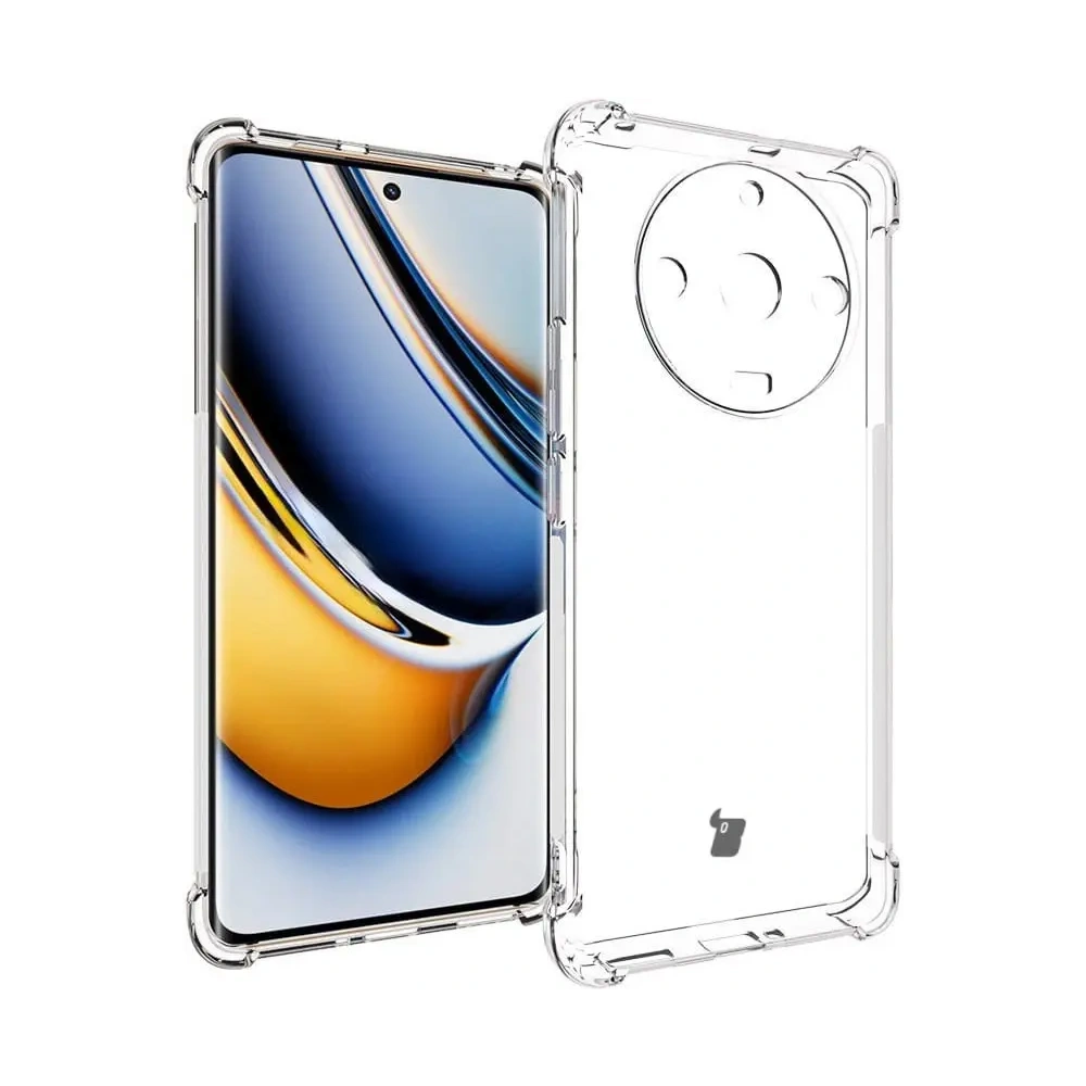 Elastyczne etui Bizon Case Salpa do Realme 11 Pro / 11 Pro+ przezroczyste