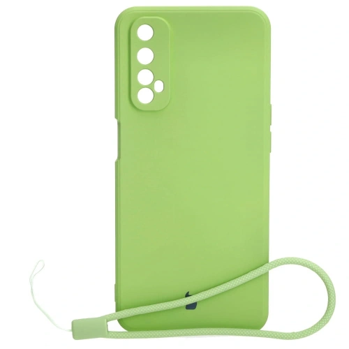 Kup Etui Bizon Case Silicone Sq do Realme 7 jasnozielone - BIZ681 - {ean13} - Sklep Home Screen