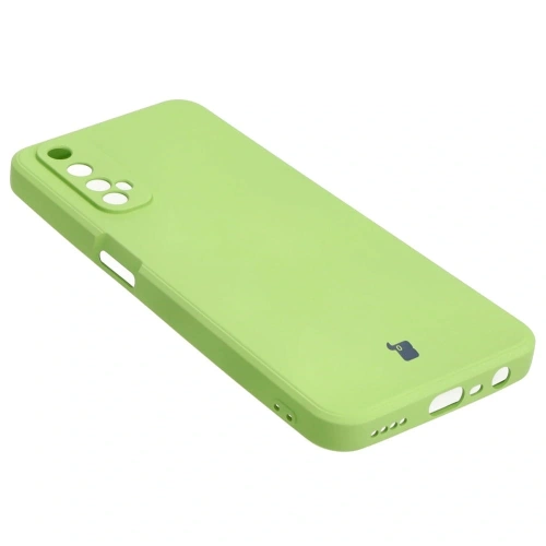 Kup Carcasă din silicon Bizon Sq pentru Realme 7, verde deschis. - BIZ681 - {ean13} - Sklep Home Screen