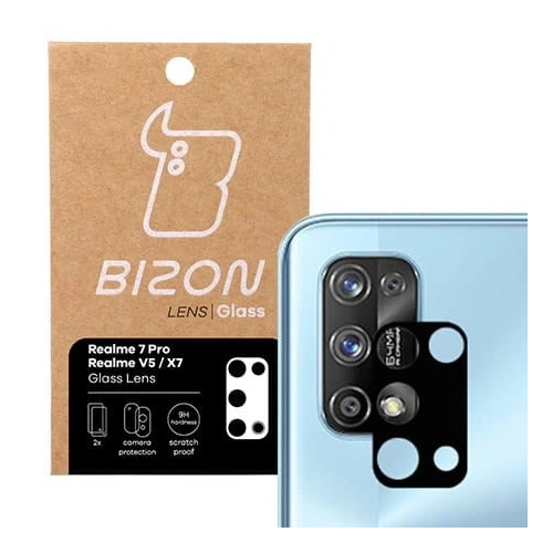 Kup Sklo na aparát Bizon Glass Lens pro Realme 7 Pro [2 PACK] - BIZ684 - {ean13} - Sklep Home Screen
