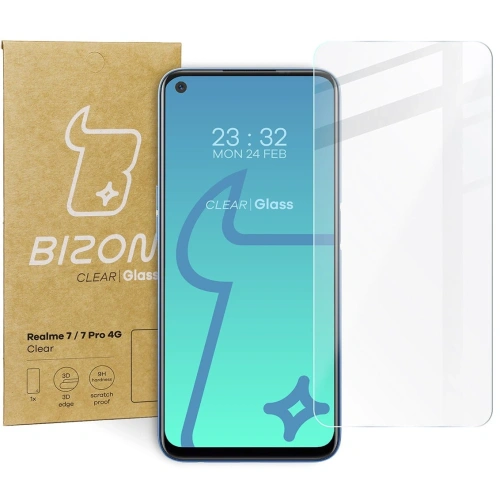 Kup Szkło hartowane Bizon Glass Clear do Realme 7 Pro / 7 - BIZ685 - {ean13} - Sklep Home Screen
