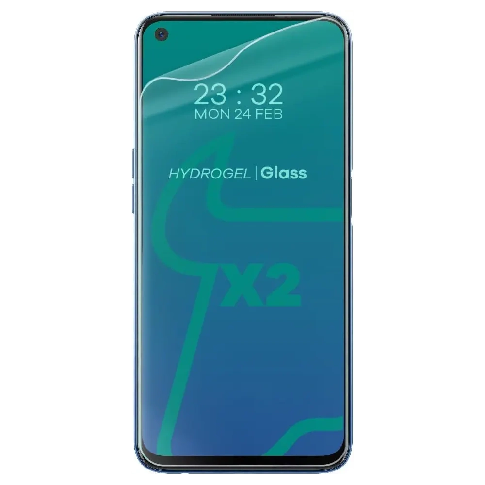 Folia hydrożelowa na ekran Bizon Glass Hydrogel Realme 7 / 7 Pro / 8 / Pro [2 PACK]