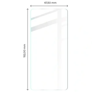 Zesílené sklo Bizon Glass Clear - 3 ks + objektiv Realme 8 Pro