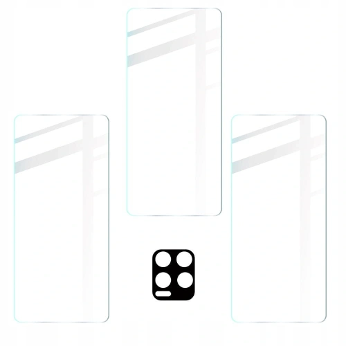 Kup Bizon Glass Clear edzett üveg - 3 db. + lencse üveg Realme 8 Pro-hoz - BIZ689 - {ean13} - Sklep Home Screen