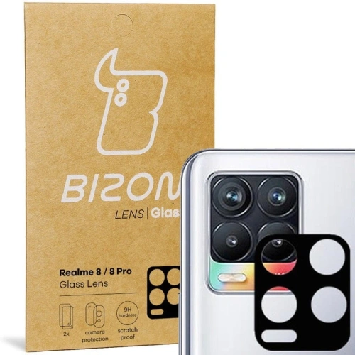 Buy Bizon Glass Lens Realme 8 4G / 8 Pro [2 PACK] - BIZ690 - {ean13} - Home Screen Store Europe