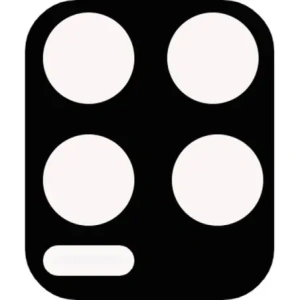 Sklo na fotoaparát Bizon Glass Lens pro Realme 8 4G / 8 Pro [2 PACK]