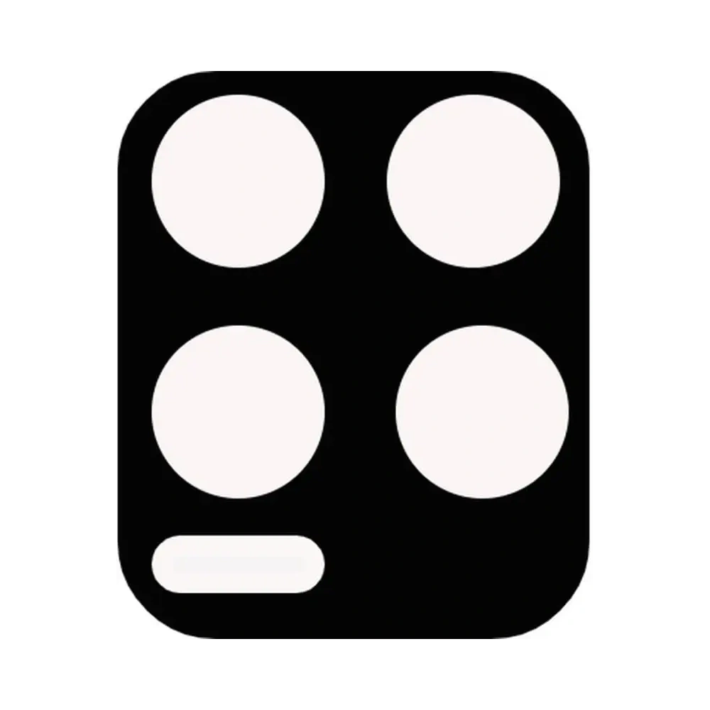 Szkło na aparat Bizon Glass Lens do Realme 8 4G / 8 Pro [2 PACK]