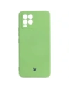Etui Bizon Case Silicone do Realme 8 / 8 Pro jasnozielone