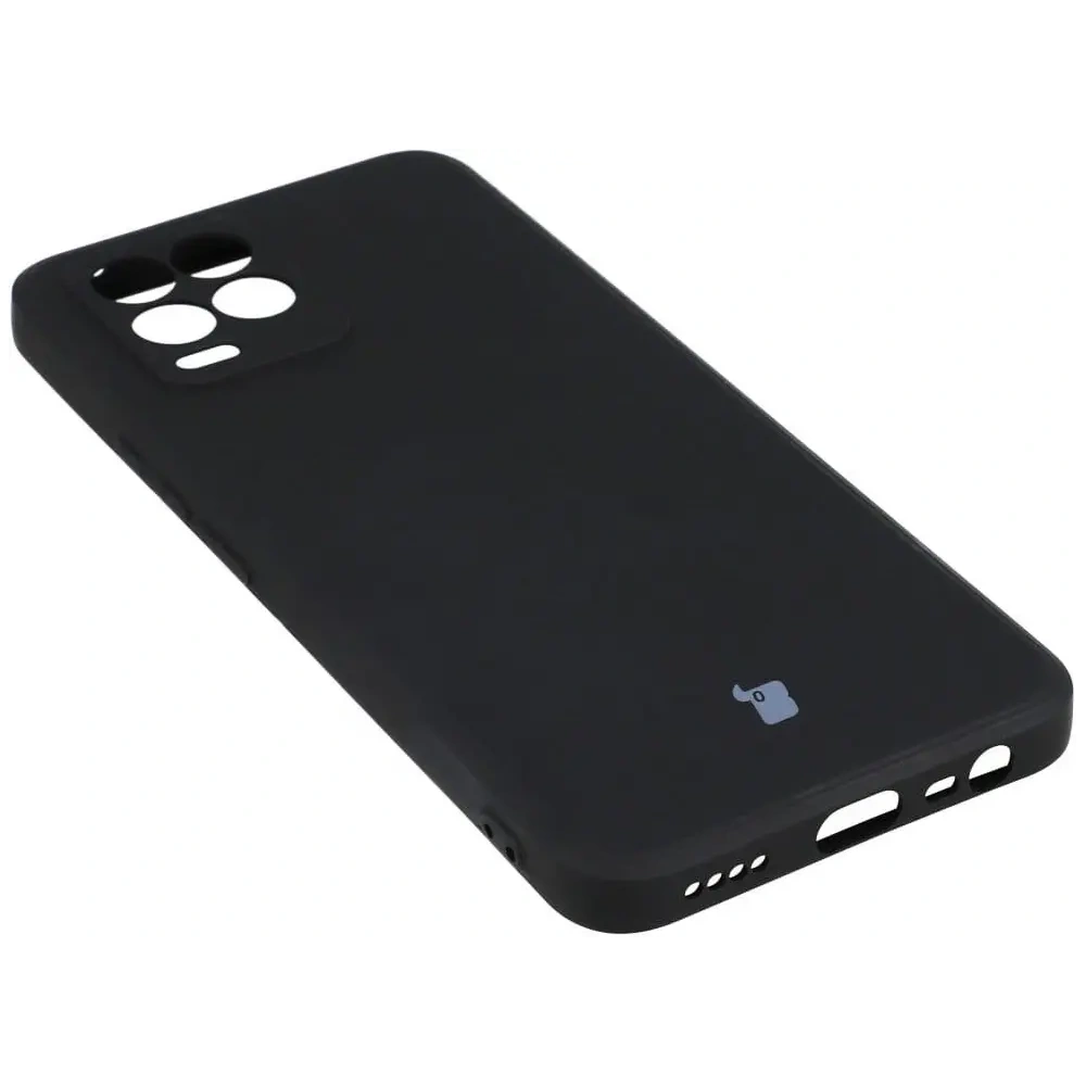 Etui Bizon Case Silicone do Realme 8 / 8 Pro czarne