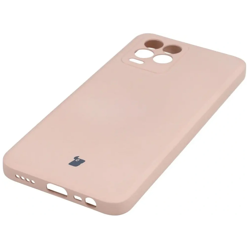 Etui Bizon Case Silicone do Realme 8 / 8 Pro jasnoróżowe