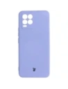 Etui Bizon Case Silicone do Realme 8 / 8 Pro jasnofioletowe