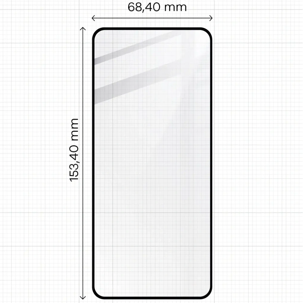 Szkło hartowane Bizon Glass Edge do Realme 9 4G / Realme 9 Pro+ czarne