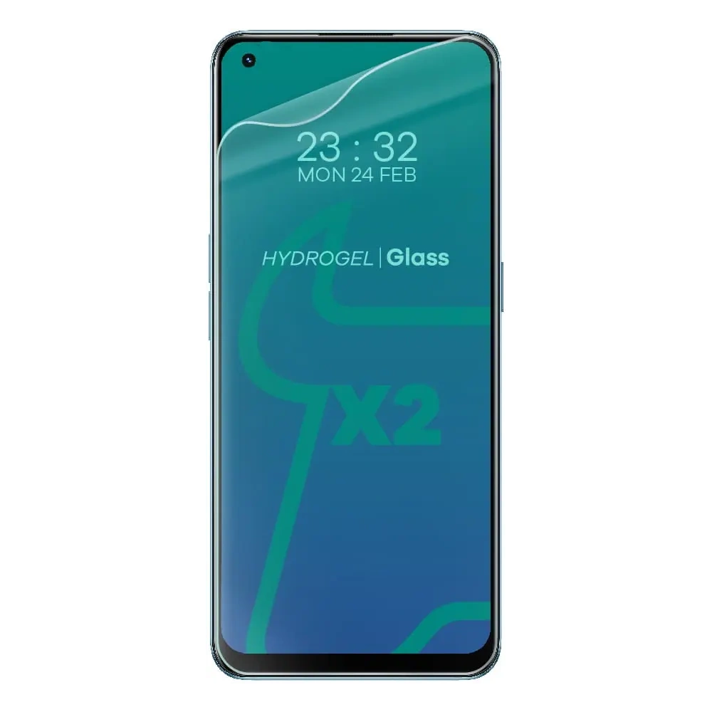 Folia hydrożelowa na ekran Bizon Glass Hydrogel Realme 9 4G / Realme 9 Pro+ [2 PACK]