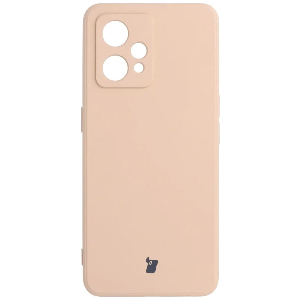 Etui Bizon Case Silicone do Realme 9 Pro+ jasnoróżowe