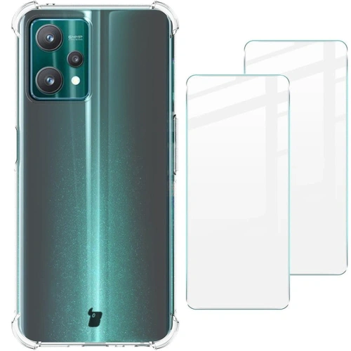 Kup Bizon Case Clear Pack Hülle + 2x Displayschutzglas für Realme 9 Pro klar - BIZ707 - {ean13} - Sklep Home Screen