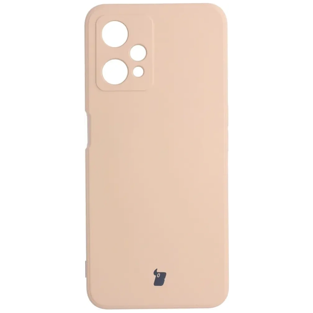 Etui Bizon Case Silicone do Realme 9 Pro jasnoróżowe