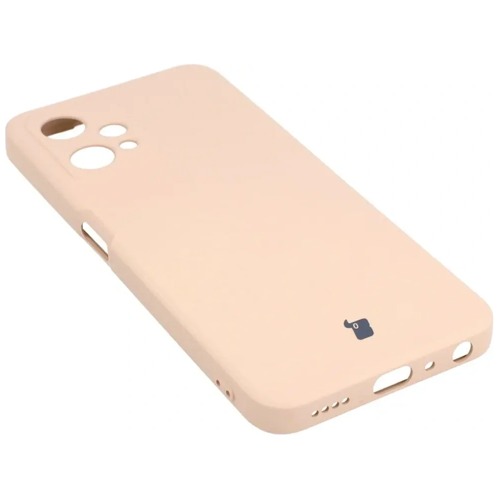 Etui Bizon Case Silicone do Realme 9 Pro jasnoróżowe