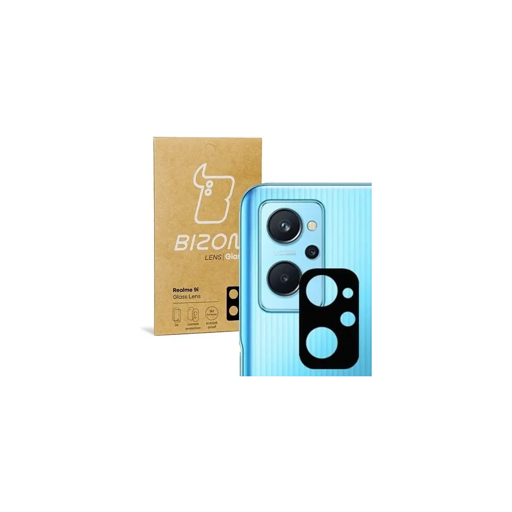 Szkło na aparat Bizon Glass Lens do Realme 9i [2 PACK]